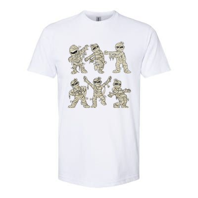 Halloween Dancing Mummy Dance Challenge Softstyle® CVC T-Shirt