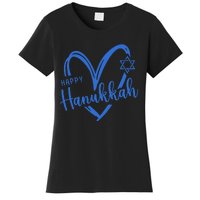 Hanukkah Dreidel Menorah Jewish Chanukah Holiday  Women's T-Shirt