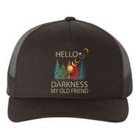 Hello Darkness My Old Friend Solar Eclipse April 08 2024 Yupoong Adult 5-Panel Trucker Hat