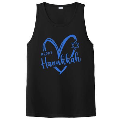 Hanukkah Dreidel Menorah Jewish Chanukah Holiday  PosiCharge Competitor Tank