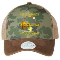 Hello Darkness My Old Friend Funny 2024 Solar Eclipse 4.8.24 Legacy Tie Dye Trucker Hat