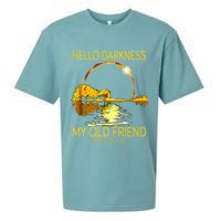 Hello Darkness My Old Friend Funny 2024 Solar Eclipse 4.8.24 Sueded Cloud Jersey T-Shirt