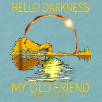Hello Darkness My Old Friend Funny 2024 Solar Eclipse 4.8.24 Sueded Cloud Jersey T-Shirt