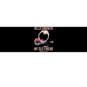 Hello Darkness My Old Friend Solar Eclipse April 08 2024 Bumper Sticker