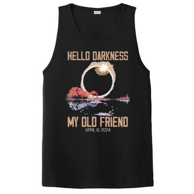 Hello Darkness My Old Friend Solar Eclipse April 08 2024 PosiCharge Competitor Tank