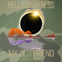Hello Darkness My Old Friend Solar Eclipse April 08 2024 Legacy Tie Dye Trucker Hat