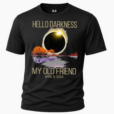 Hello Darkness My Old Friend Solar Eclipse April 08 2024 Performance Shirt