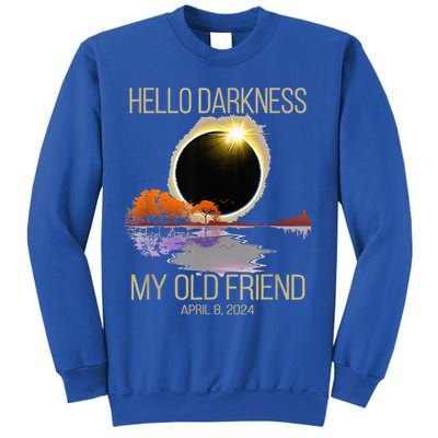 Hello Darkness My Old Friend Solar Eclipse April 08 2024 Sweatshirt