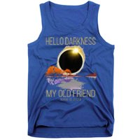 Hello Darkness My Old Friend Solar Eclipse April 08 2024 Tank Top