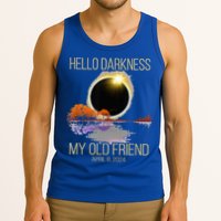 Hello Darkness My Old Friend Solar Eclipse April 08 2024 Tank Top