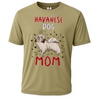 Havanese Dog Mom Funny Havanese Owner Quote For Women Cooling Performance Crew T-Shirt