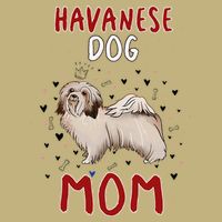 Havanese Dog Mom Funny Havanese Owner Quote For Women Cooling Performance Crew T-Shirt