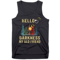 Hello Darkness My Old Friend Solar Eclipse April 08 2024 Tank Top