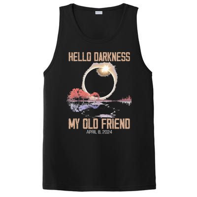 Hello Darkness My Old Friend Solar Eclipse April 08 2024 PosiCharge Competitor Tank