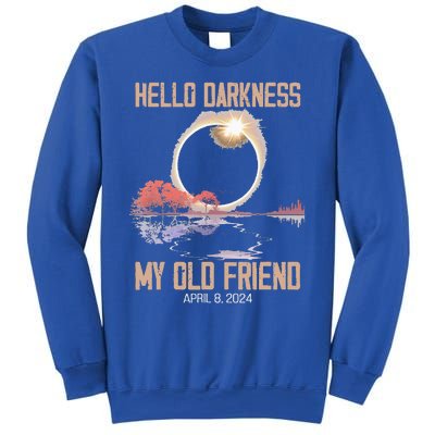 Hello Darkness My Old Friend Solar Eclipse April 08 2024 Sweatshirt