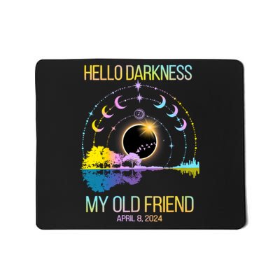 Hello Darkness My Old Friend April 08 Solar Eclipse Mousepad