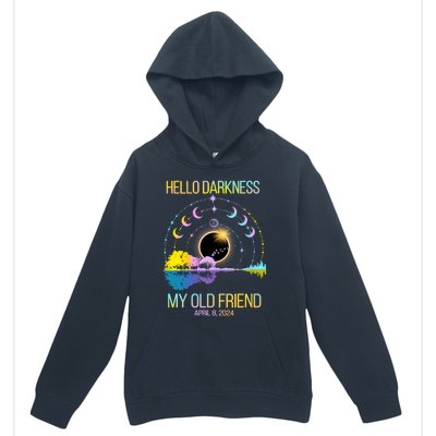 Hello Darkness My Old Friend April 08 Solar Eclipse Urban Pullover Hoodie