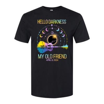 Hello Darkness My Old Friend April 08 Solar Eclipse Softstyle CVC T-Shirt