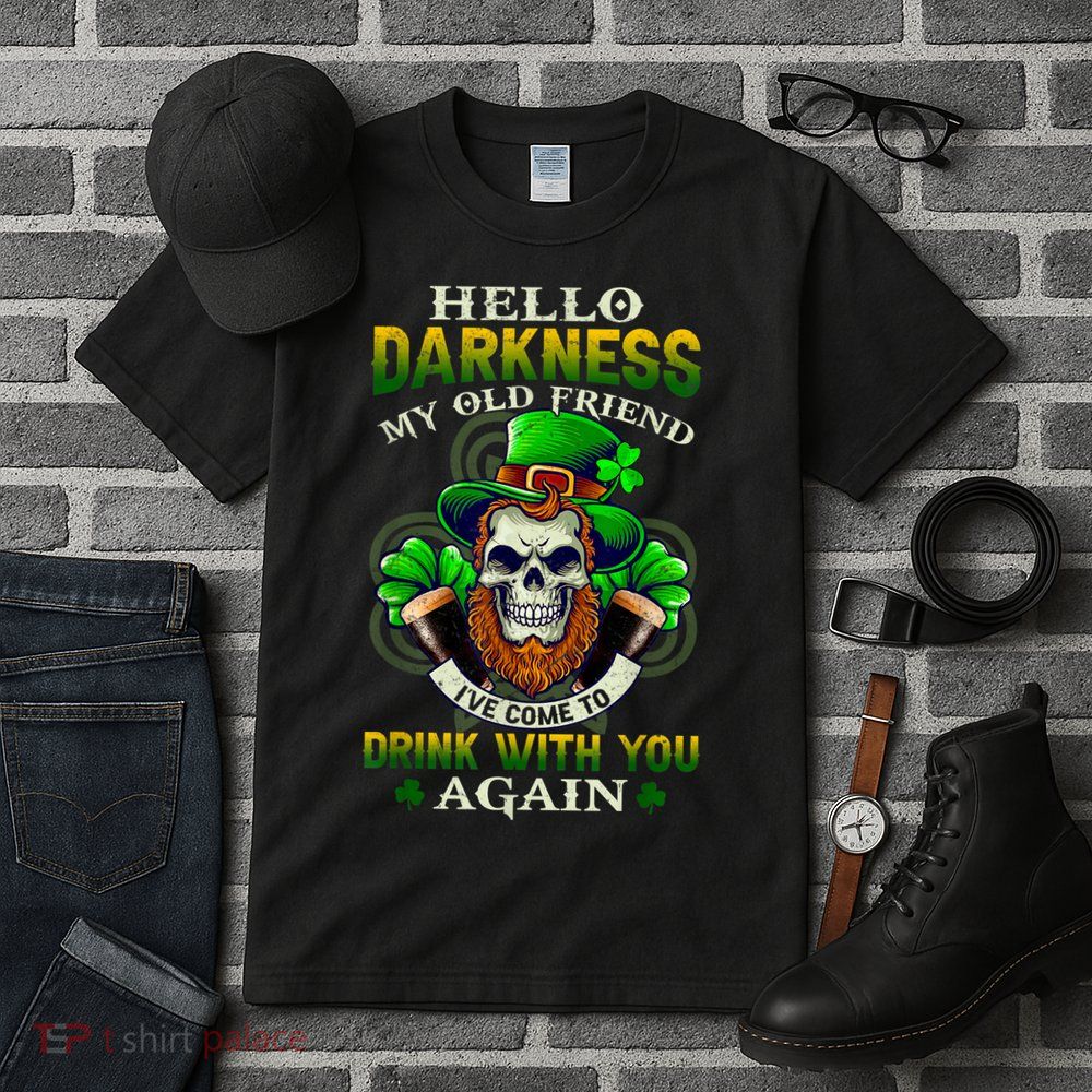 Hello Darkness My Old Friend I’ve Come To Drink With You Again Tall T-Shirt