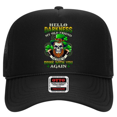 Hello Darkness My Old Friend I’ve Come To Drink With You Again Trucker Hat