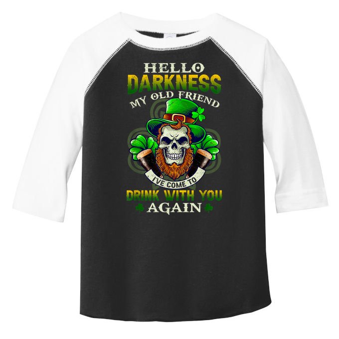 Hello Darkness My Old Friend I’ve Come To Drink With You Again Toddler Fine Jersey T-Shirt