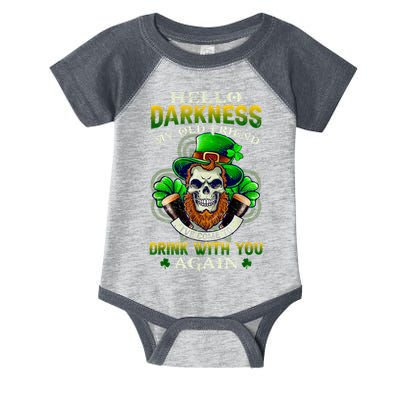 Hello Darkness My Old Friend I’ve Come To Drink With You Again Infant Baby Jersey Bodysuit