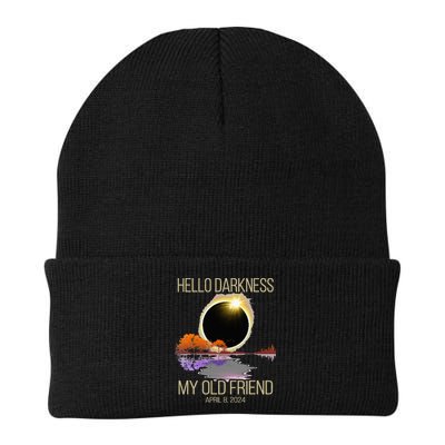 Hello Darkness My Old Friend Solar Eclipse April 08 2024 Beanie