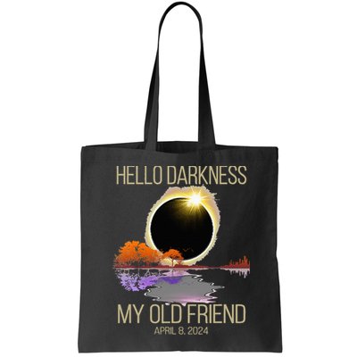 Hello Darkness My Old Friend Solar Eclipse April 08 2024 Bag