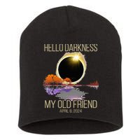 Hello Darkness My Old Friend Solar Eclipse April 08 2024 Short Acrylic Beanie