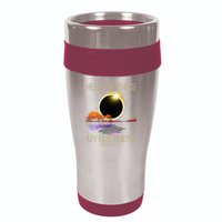 Hello Darkness My Old Friend Solar Eclipse April 08 2024 16oz Travel Tumbler