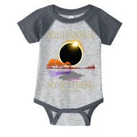 Hello Darkness My Old Friend Solar Eclipse April 08 2024 Infant Baby Jersey Bodysuit
