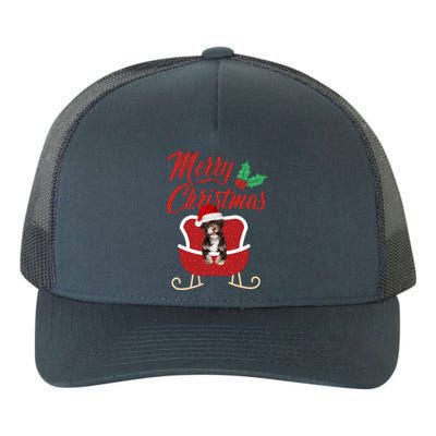 Havanese Dog Merry Christmas Design For The Holiday Season! Yupoong Adult 5-Panel Trucker Hat