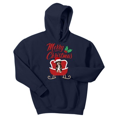 Havanese Dog Merry Christmas Design For The Holiday Season! Kids Hoodie