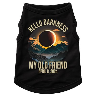 Hello Darkness My Old Friend Solar Eclipse April 08 2024 Doggie Tank