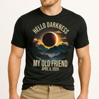 Hello Darkness My Old Friend Solar Eclipse April 08 2024 Performance Shirt