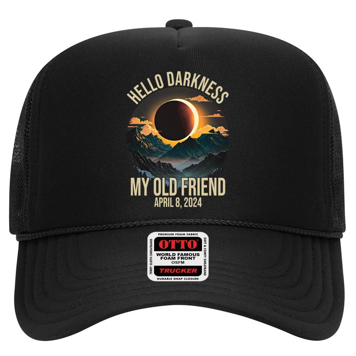 Hello Darkness My Old Friend Solar Eclipse April 08 2024 Hat