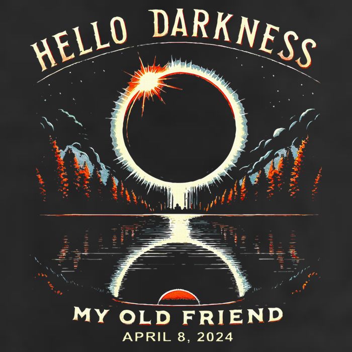 Hello Darkness My Old Friend Cool Comfort Performance Bucket Hat