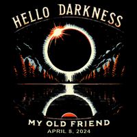 Hello Darkness My Old Friend Cooling Performance Crew T-Shirt