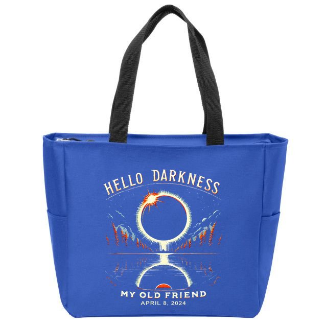 Hello Darkness My Old Friend Zip Tote Bag