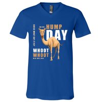 Hump Day Meaningful Gift Guess What Day It Is Gift V-Neck T-Shirt