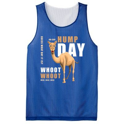 Hump Day Meaningful Gift Guess What Day It Is Gift Mesh Reversible Basketball Jersey Tank