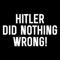 Hitler Did Nothing Wrong 16 in Basic Backpack