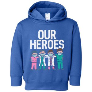 Hero Doctor Nurse Healthcare Frontline Essential Worker Gift Cool Gift Toddler Hoodie