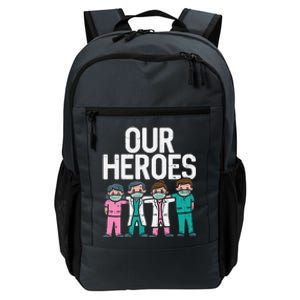 Hero Doctor Nurse Healthcare Frontline Essential Worker Gift Cool Gift Daily Commute Backpack