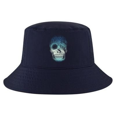 Halloween Dark Nature Forest Skull Cool Comfort Performance Bucket Hat
