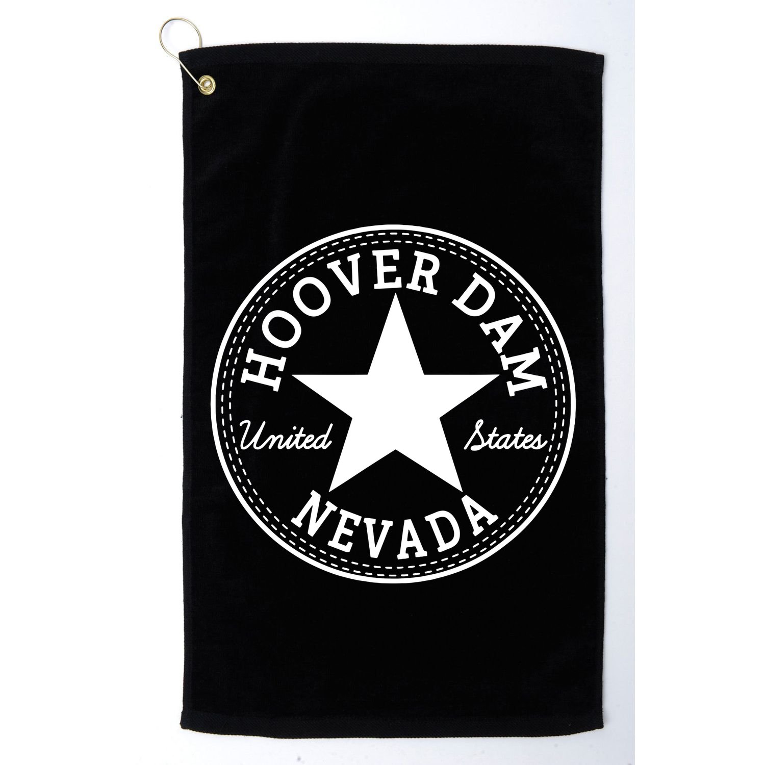 Hoover Dam Nevada Arizona Usa United States Of America Golf Towel