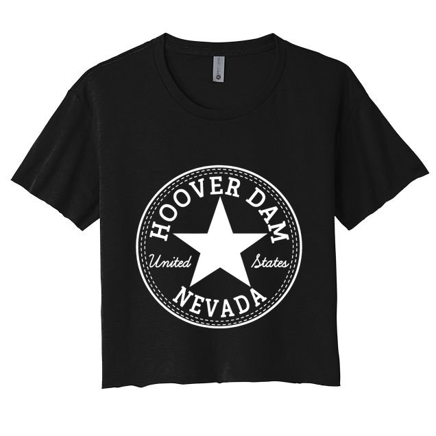 Hoover Dam Nevada Arizona Usa United States Of America Crop Top