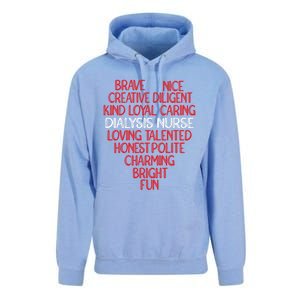 Heart Dialysis Nurse Gift Unisex Surf Hoodie