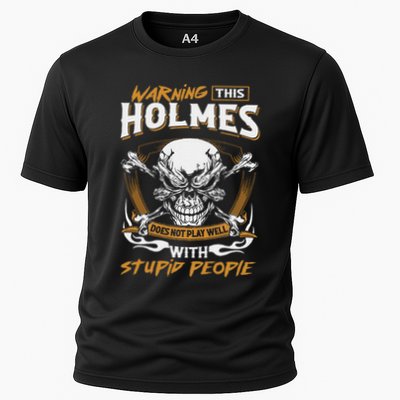 Holmes Does Not Play Well With Stupid People Performance Shirt