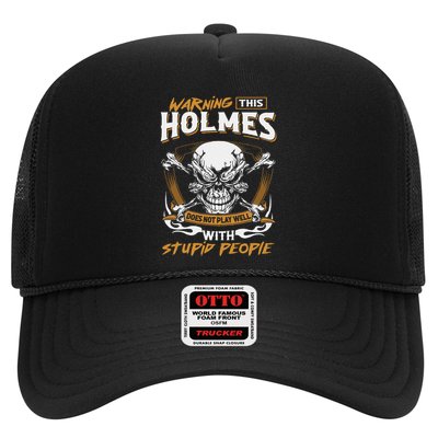 Holmes Does Not Play Well With Stupid People Hat